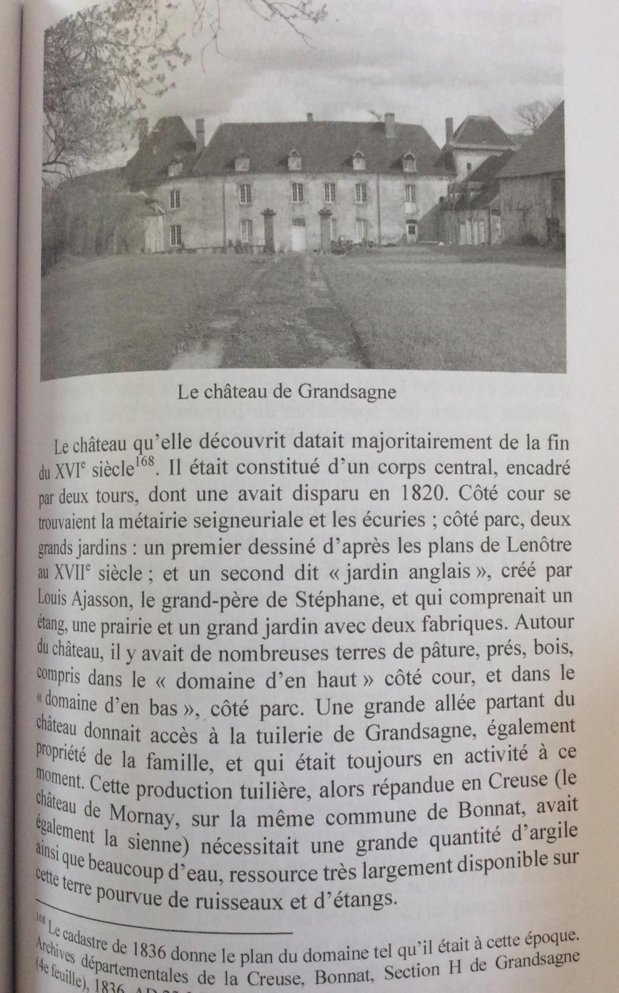 Chateau De Grandsagne Bonnat Dış mekan fotoğraf